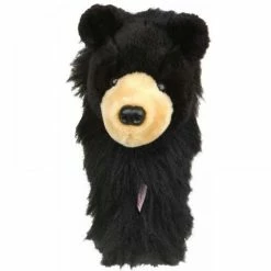 Brand Fusion Daphnes Black Bear Golf Driver Headcover