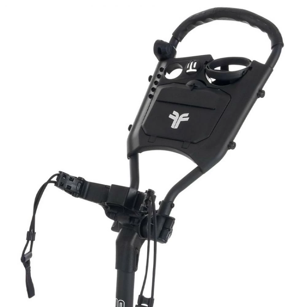 Fastfold Slim Golf Cart Trolley Silver/Black - Image 2