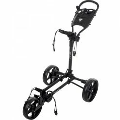 Fastfold Slim Golf Cart Trolley Black/Charcoal