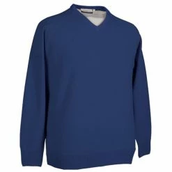 Glenmuir Leven Lambswool Plus V Neck Knitwear