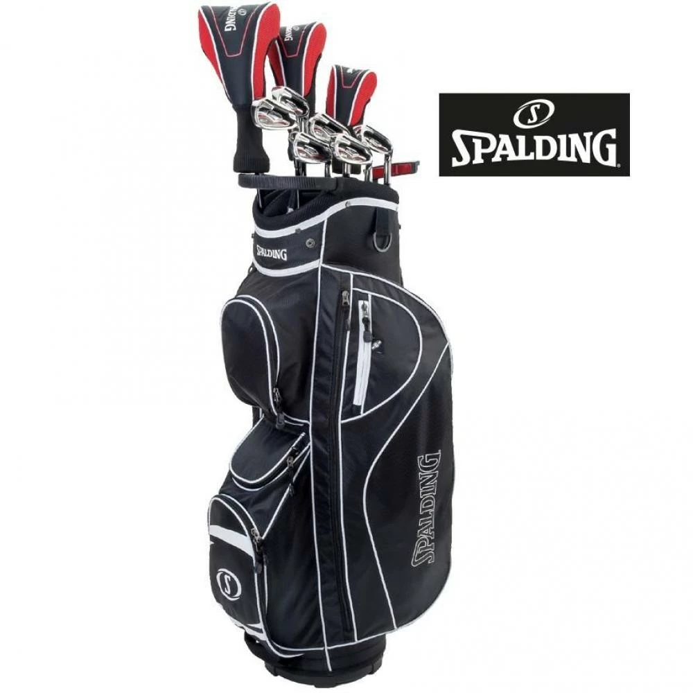 Spalding Golf Spalding SX35 Golf Package Set Graphite Mens (Cart Bag)