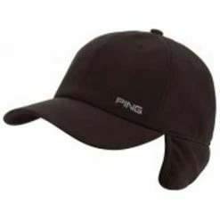 Ping Waterproof Thermal Fitted Cap Black