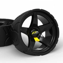 Powakaddy Wide Wheels (Black)