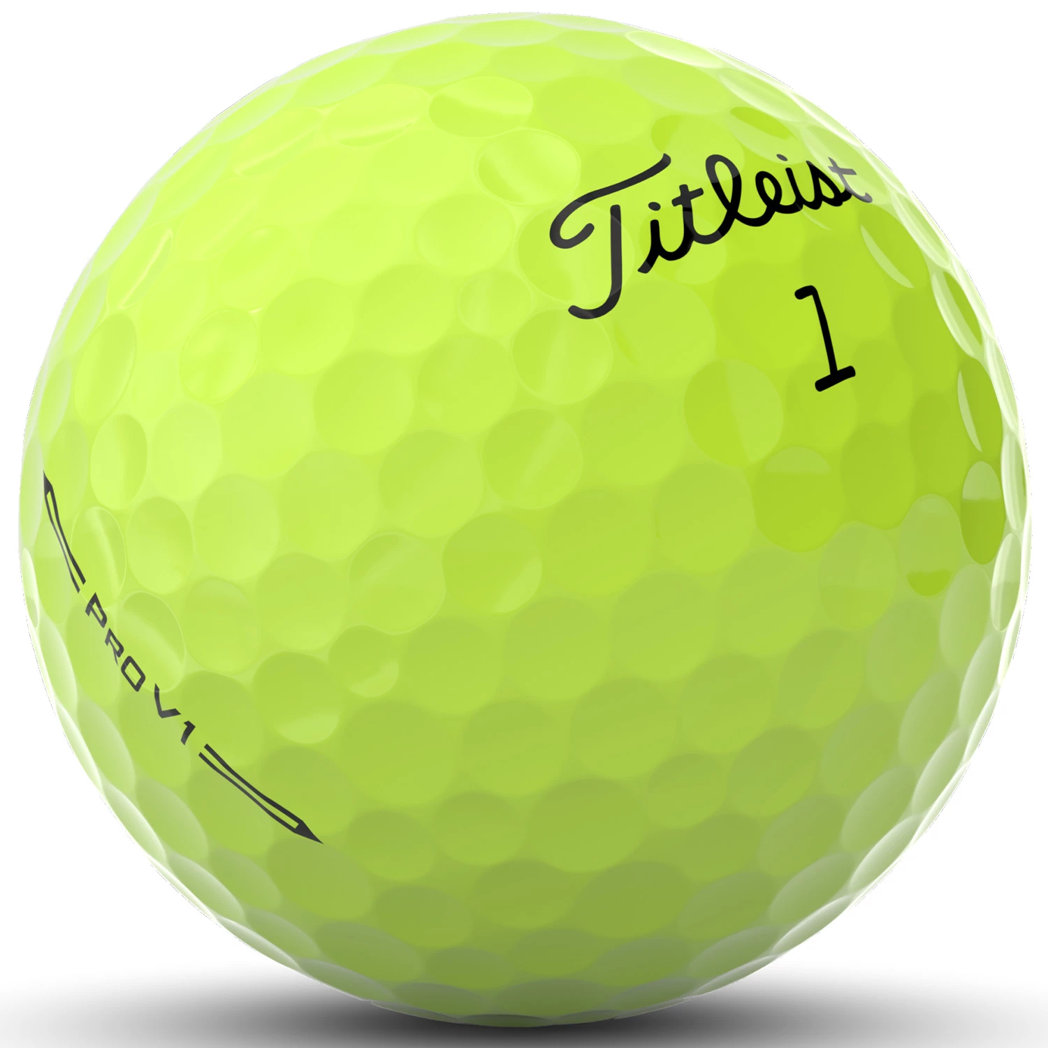Titleist Pro V1 Yellow Golf Balls 2023 - Image 2