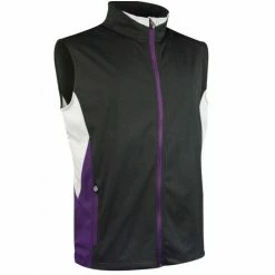 Sunderland Courchevel Gilet Black Berry