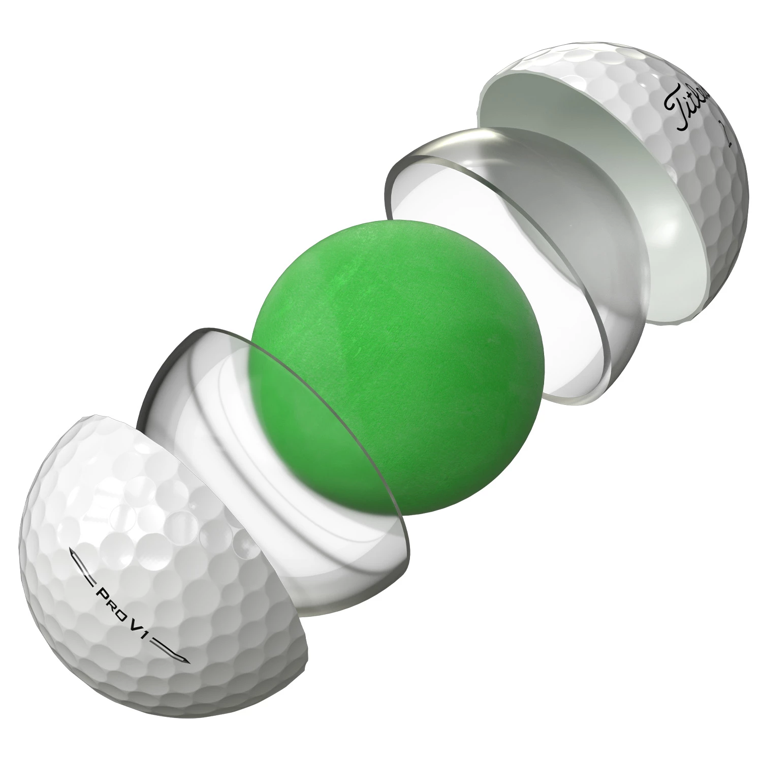 Titleist Pro V1 Golf Balls 2023 - Image 4