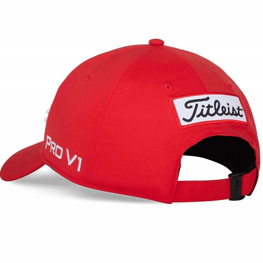 Titleist Tour Performance Golf Cap Red - Image 2